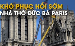 Thiếu thợ, không dễ xây lại Nhà thờ Đức Bà Paris trong 5 năm