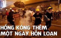 Biểu tình lại chuyển thành đối đầu bạo lực ở Hồng Kông