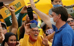 Brazil xếp thứ 3 thế giới về ca nhiễm Covid-19, tổng thống vẫn đi biểu tình đòi bỏ phong tỏa
