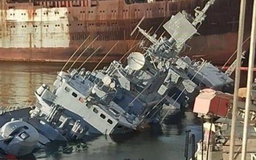 Soái hạm hải quân Ukraine bị đánh chìm
