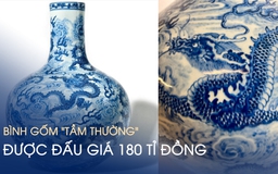 Bình gốm ‘bình thường’ bỗng tăng giá 4.000 lần vì người Trung Quốc tranh mua