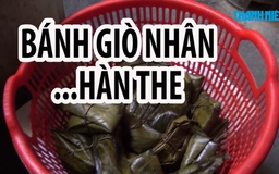 Nghệ An: Thu giữ hàng trăm chiếc bánh có chứa hàn the