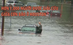Hơn 1.000 người được giải cứu giữa cơn bão ở Houston