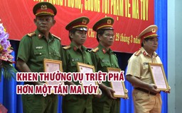 Khen thưởng vụ triệt phá hơn một tấn ma túy từ khu Tam Giác Vàng về Việt Nam