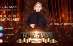 [Live] Gương mặt showbiz: Ali Hoàng Dương và những sau 2 năm đăng quang Giọng hát Việt