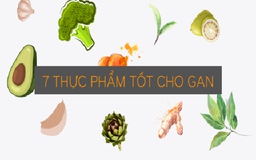 [Khỏe đẹp] 7 loại thực phẩm tốt giúp gan thải độc