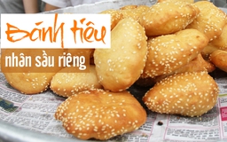 [360 ĐỘ NGON] Bánh tiêu nhân sầu riêng ăn ngon quên sầu