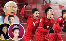Nghệ sĩ Việt chúc đội tuyển Việt Nam vô địch AFF Suzuki Cup 2018