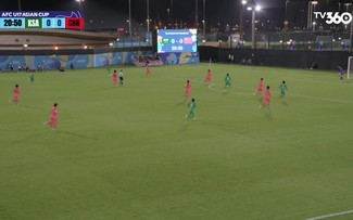 Highlight U.17 Ả Rập Xê Út 1-3 U.17 Trung Quốc: Thắng ngược để loại chủ nhà