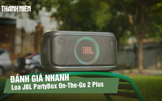 JBL PartyBox On-The-Go 2 Plus: Loa karaoke di động dùng AI tách lời ca sĩ