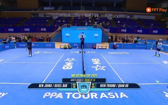 Highlight Ben Johns/Dekel Bar 2-0 Trương Vinh Hiển/Đỗ Minh Quân: Chiến thắng áp đảo