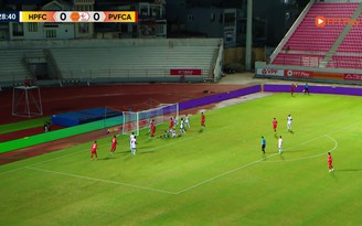 Highlight Hải Phòng 3-1 PVF-CAND: Mưa bàn thắng ở Lạch Tray