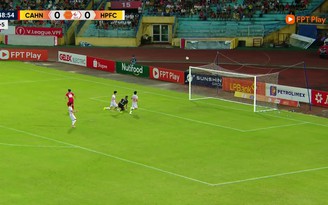 Highlight CLB CAHN 2-1 Hải Phòng: Ngôi đầu tạm thời đổi chủ
