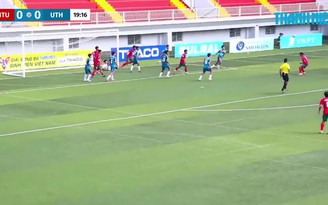 Highlight ĐH Công nghệ kỹ thuật TPHCM (HCMUTE) 3-1 ĐH Quốc tế Hồng Bàng (HIU): Phối hợp tấn công đẹp mắt