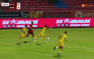 Highlight CLB Hà Tĩnh 2-2 SLNA: Rượt đuổi 4 bàn, SLNA lỡ cơ hội chiếm ngôi đầu