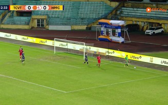 Highlight CLB Thể Công Viettel 1-0 Hải Phòng: Màn trình diễn của Lucao
