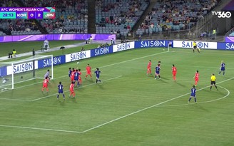 Highlight bán kết đội tuyển nữ Hàn Quốc 1-4 Nhật Bản: Sức mạnh vượt trội