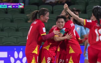 Highlight đội tuyển nữ Việt Nam 2-1 Ấn Độ: Đẳng cấp của Vạn Sự