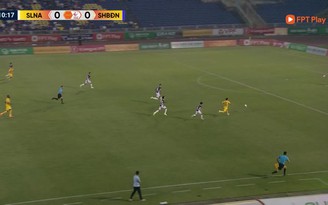 Highlight SLNA 1-0 Đà Nẵng: Đỗ Phi Long mắc lỗi
