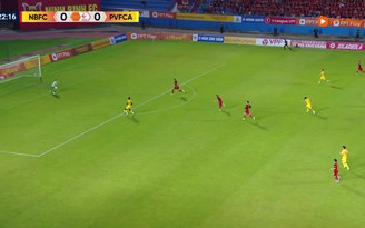 Highlight CLB Ninh Bình 3-0 PVF-CAND: Thành Trung đã ghi bàn