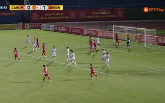 Highlight CLB Công an TP.HCM 2-2 SHB Đà Nẵng: Chia điểm kịch tính