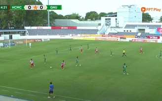 Highlight CLB TP.HCM 3-0 Quy Nhơn United: Đội tốp đầu thua sốc