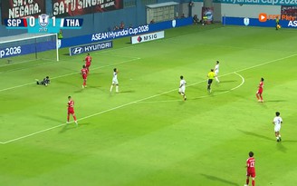 Highlight đội tuyển Singapore 1-3 Thái Lan: Đội khách áp đảo | Bán kết ASEAN Cup 2026