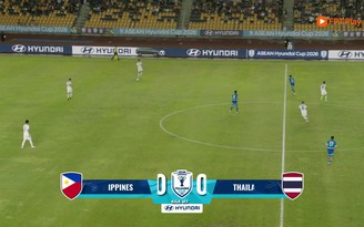 Highlight đội tuyển Philippines 0-1 Thái Lan: Đặt một chân vào bán kết