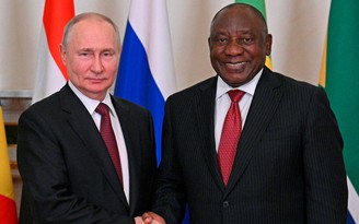 Ông Putin không dự hội nghị thượng đỉnh BRICS, Nam Phi thoát thế khó
