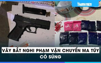 Công an Quảng Trị vây bắt nghi phạm vận chuyển ma túy, có súng trong đêm