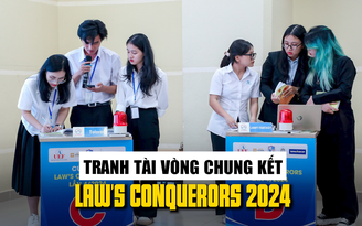 Sinh viên 12 trường đại học tranh tài tại vòng chung kết Law’s Conquerors 2024 