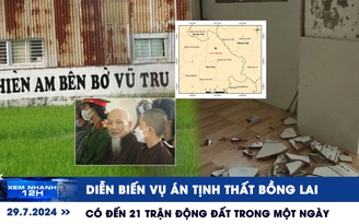 Xem nhanh 12h: Diễn biến vụ án Tịnh thất Bồng Lai | Kỷ lục 21 trận động đất trong một ngày