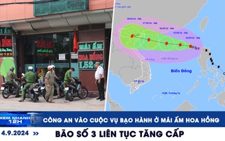 Xem nhanh 12h: Công an vào cuộc vụ bạo hành ở Mái ấm Hoa hồng | Bão số 3 liên tục tăng cấp