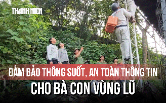 Đảm bảo thông suốt, an toàn thông tin cho bà con vùng lũ