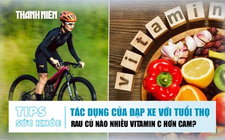 Bản tin sức khỏe ngày 19.11: Tác dụng của đạp xe với tuổi thọ | Rau củ nào nhiều Vitamin C hơn cam?
