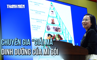 Chuyên gia 'giải mã' dinh dưỡng của mì gói