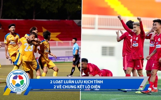 Bóng đá TNSV quốc tế 2025 ngày 28.3: 2 loạt luân lưu kịch tính, 2 vé chung kết lộ diện