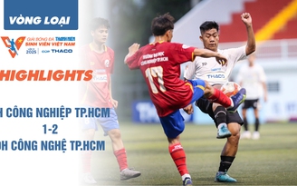 Highlight ĐH Công nghiệp TP.HCM 1-2 ĐH Công nghệ TP.HCM | TNSV THACO cup 2025