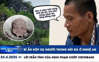 Xem nhanh 12h: Bí ẩn hộp sọ người trong núi đá | Lời trần tình của nghi phạm cướp Vietinbank