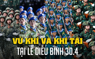 Diễu binh 30.4: Cận cảnh dàn vũ khí, khí tài được sử dụng tại lễ kỷ niệm