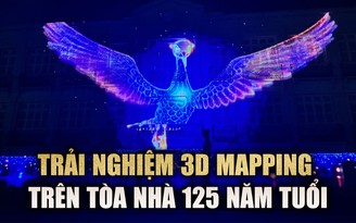 Chiếu phim lịch sử Đà Nẵng trên tòa nhà 125 năm tuổi: Hàng ngàn người đến xem