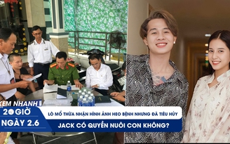 Xem nhanh 20h ngày 2.6:  Lò mổ thừa nhận hình ảnh heo bệnh là có thật | Jack có quyền nuôi con không?