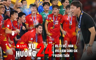 Xu Hướng 24: Tranh cãi rải chai nước ngăn U.23 Indonesia ném biên? | Sóng thần tấn công nhiều nơi