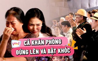 Hòa Minzy làm điều đặc biệt khiến cả khán phòng đứng lên và bật khóc