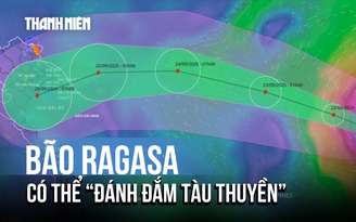 Bão Ragasa mạnh cấp 14, đi vào Biển Đông có thể ‘đánh đắm tàu thuyền trọng tải lớn’