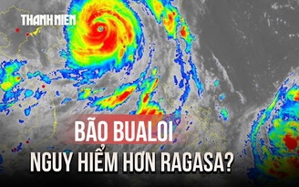 Nguy cơ bão chồng bão: Bão Bualoi nguy hiểm hơn Ragasa?