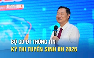 Bộ GD-ĐT thông tin về kỳ thi tuyển sinh ĐH 2026 tại ngày hội Tư vấn mùa thi