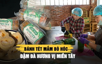 Bánh tét mắm bò hóc: Tưởng không hợp mà lại thành đặc sản miền Tây