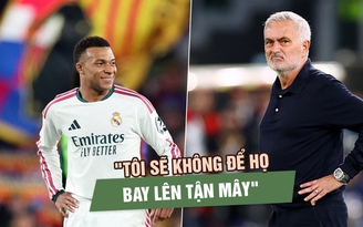 Mourinho tuyên bố cứng rắn sau khi Real Madrid hạ Barcelona: Không được phép bay bổng