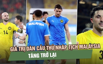 Giá chuyển nhượng dàn cầu thủ nhập tịch Malaysia tăng trở lại, FIFA tung báo cáo gây áp lực cho FAM